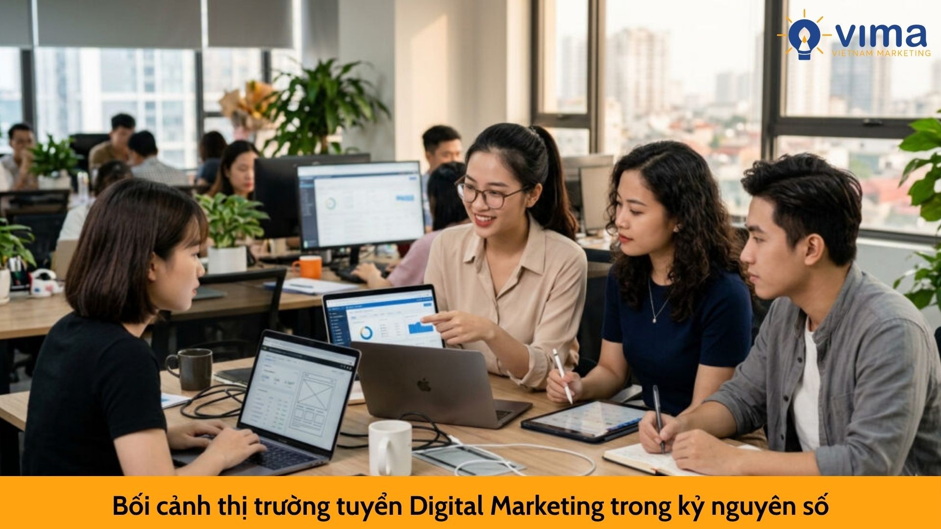 Bối cảnh thị trường tuyển Digital Marketing trong kỷ nguyên số